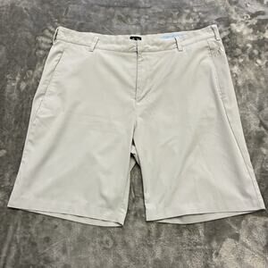 Adidas Shorts Men’s 38 Gray Performance Chinos Golf Preppy Business Casual